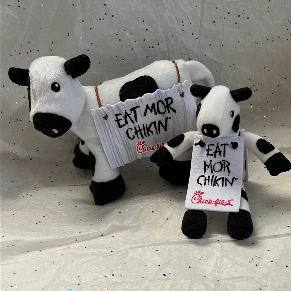 Chick-fil-A cow.   Eat more chicken